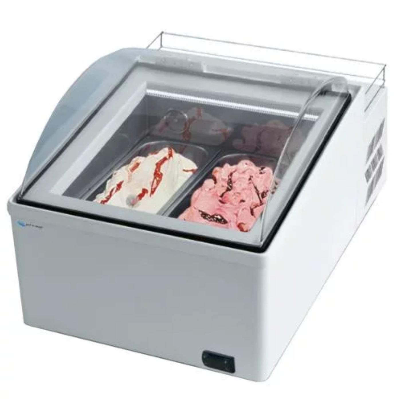 MOBILE EISVITRINE MODELL 2 x 5 LITER ICEPOINT 2