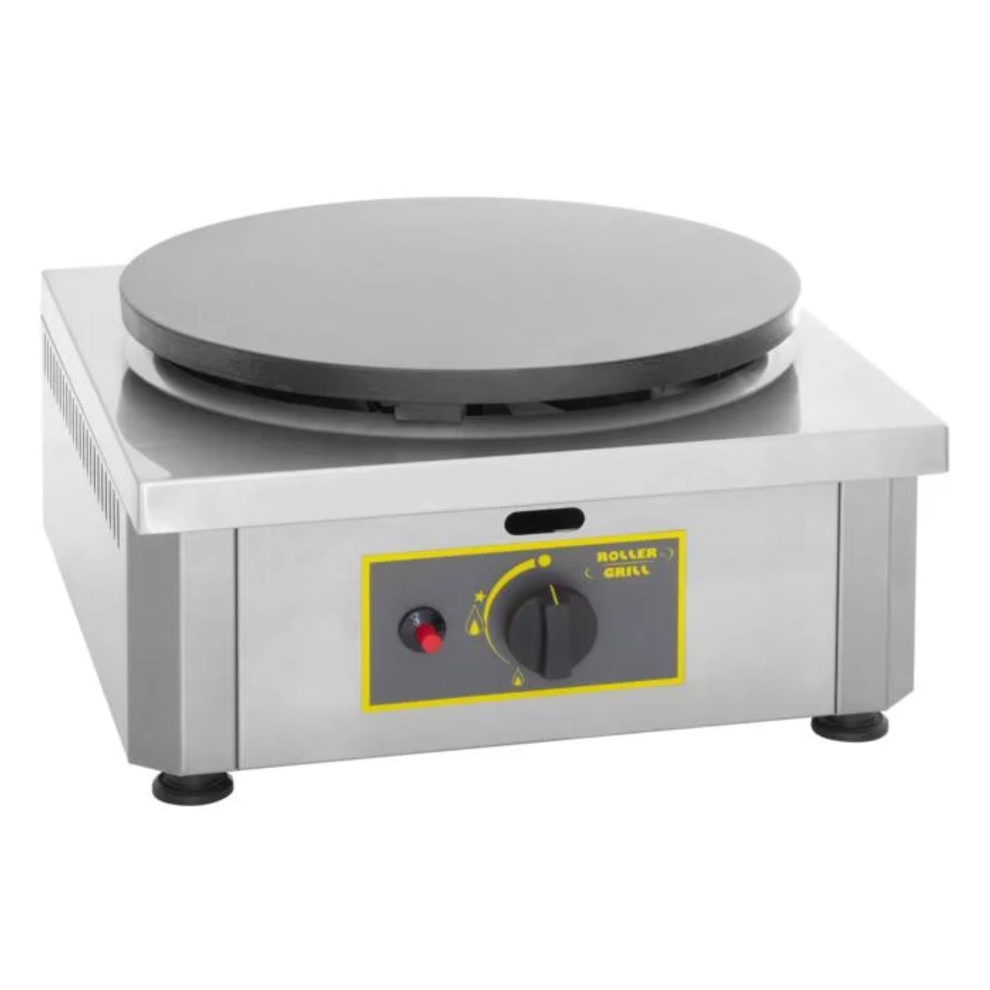 CRÊPES GERÄT EINZEL 40 CM DURCHMESSER EMAILIERT GAS CSG 400