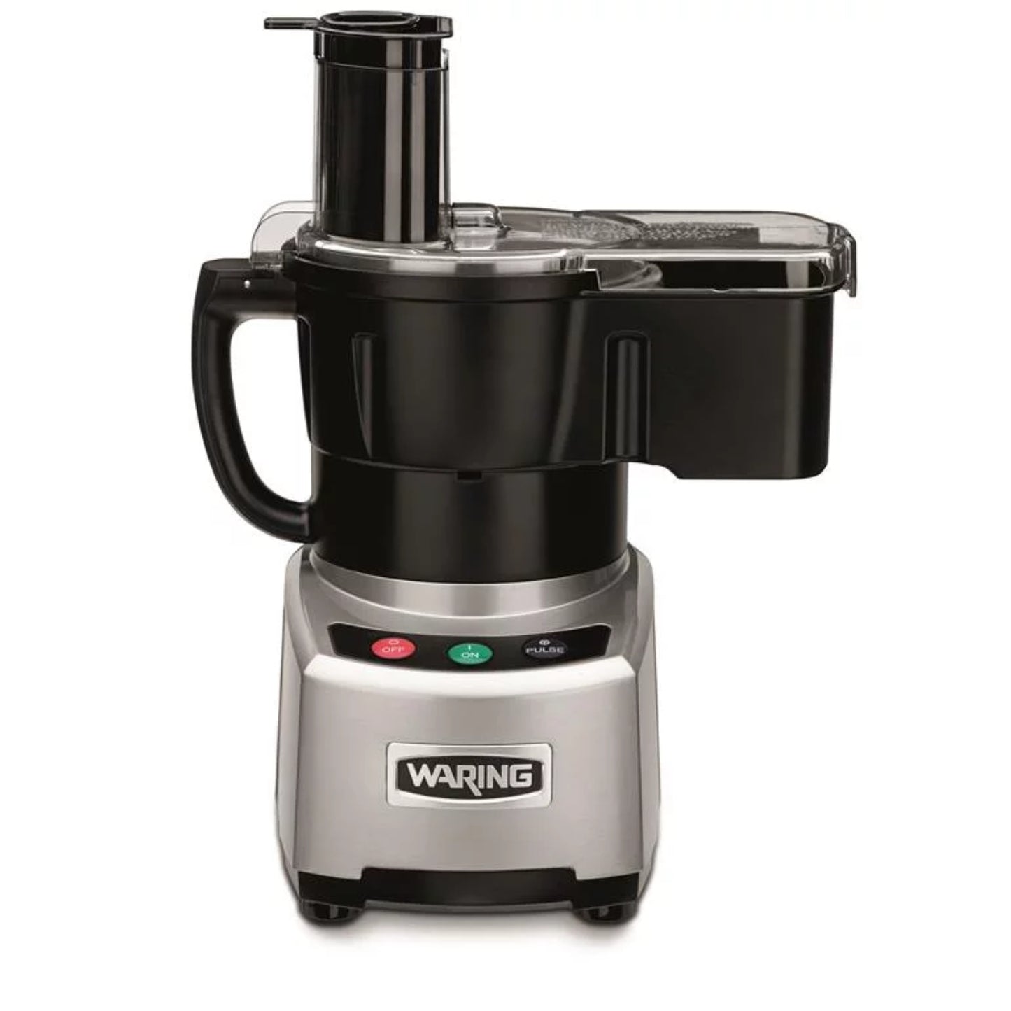 WARING KÜCHENMASCHINE/GEMÜSESCHNEIDER SEITL. AUSWURF MIT WÜRFELSCHNEIDER 3,8 LITER LIQUILOCK SYSTEM WFP16SCDE