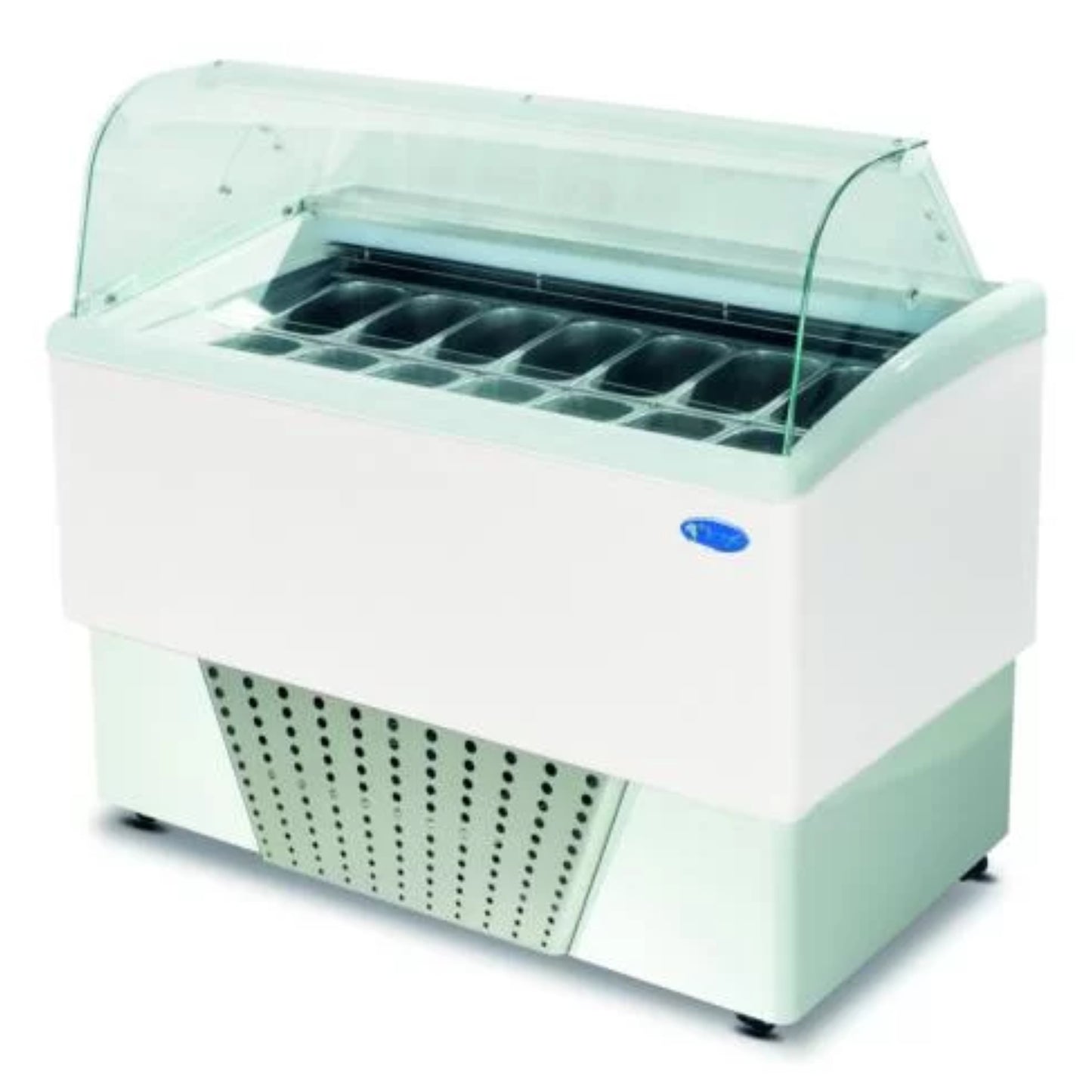 EISCREME VITRINE UMLUFT MODELL BRIO (versch. Größen)