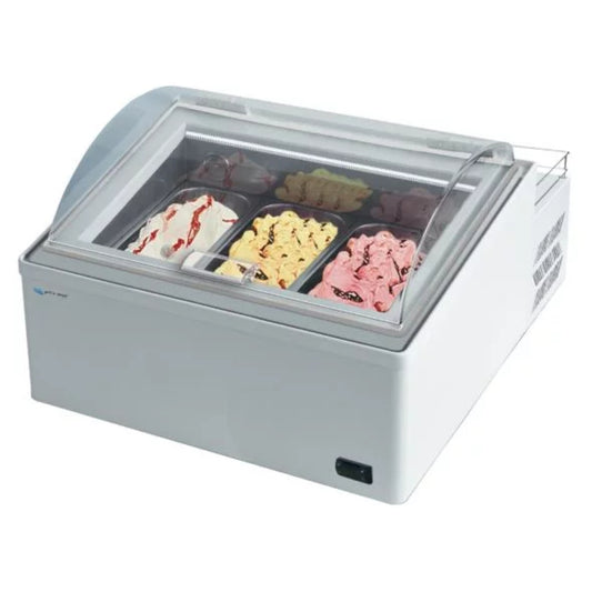 MOBILE EISVITRINE 3 x 5 LITER MODELL ICEPOINT 3