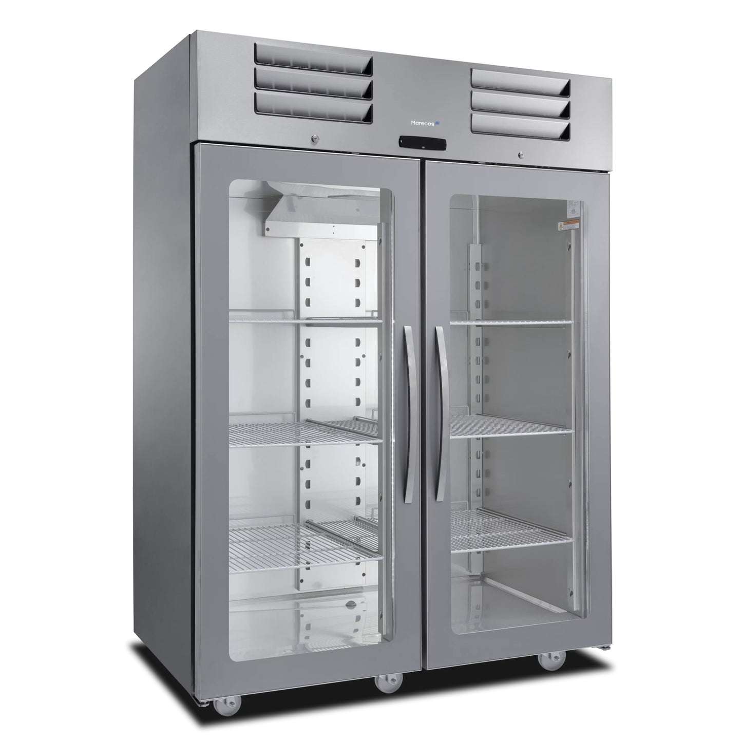 KÜHLSCHRANK 2/1 GN 1235 LITER GLASTÜREN EXCEL STEUERUNG AGP 1400 TA PV