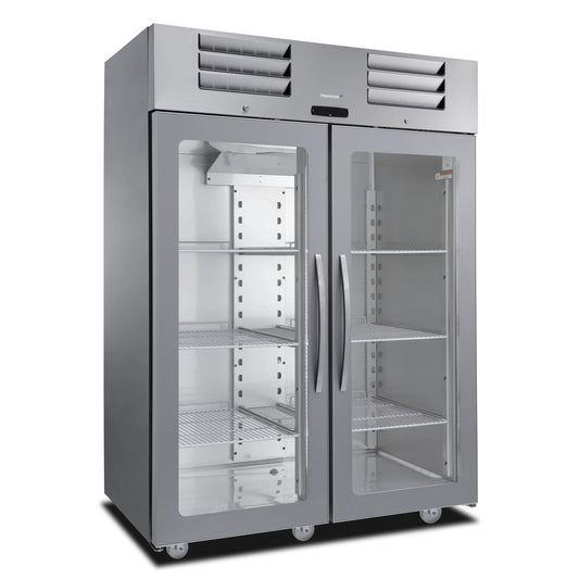 TIEFKÜHLSCHRANK 2/1 GN 1235 L GLASTÜREN EXCEL STEUERUNG AGP 1400 TA N PV