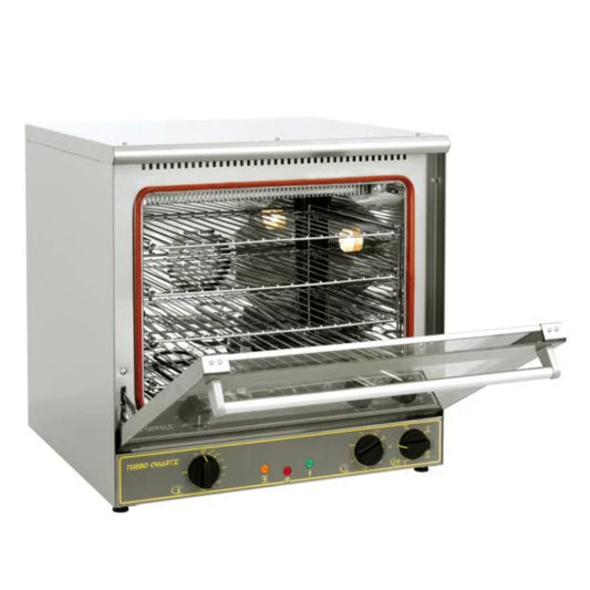 MULTIFUNKTIONS HEIßLUFTOFEN 4 ROSTE 450 X 340 MIT ZUSÄTZLICHER GRILLFUNKTION UND 3 KW