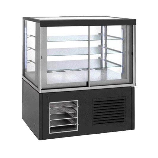 KÜHLVITRINE120 CM 3 x 1/1 GN + 3 GLASBÖDEN MODELL FSC 1200