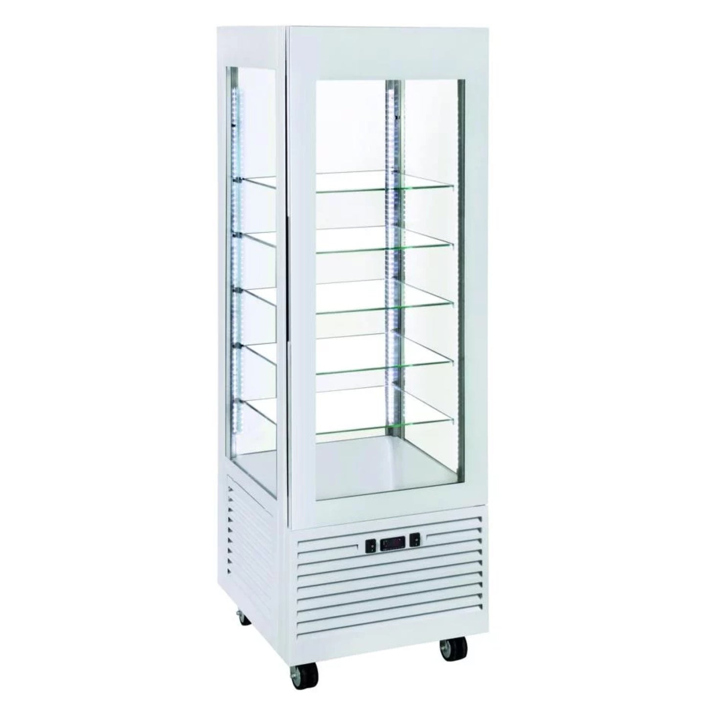PANORAMA KÜHLVITRINE 60 CM 5 GLASBÖDEN 360 LITER RD 600