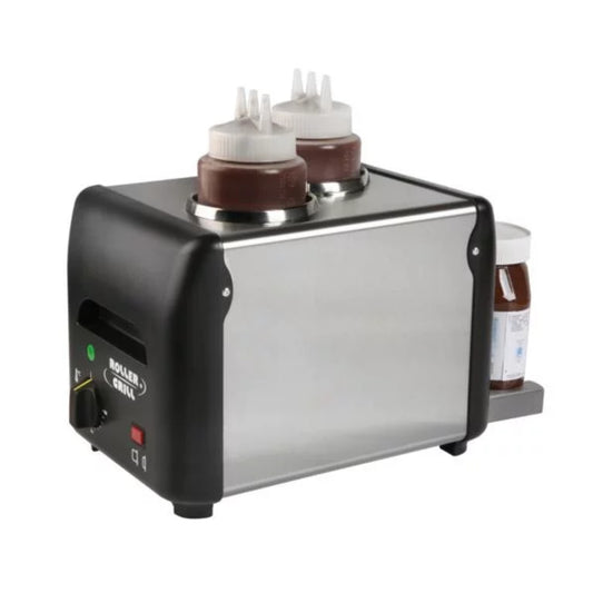 DESSERTSAUCENWÄRMER FÜR 2 FLASCHEN ELEKTRO MODELL WI 2